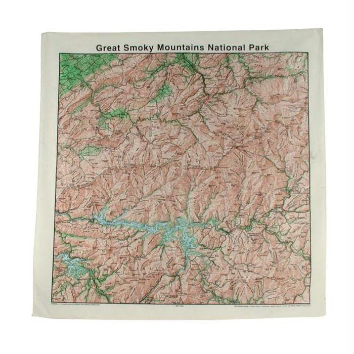 Great Smoky Topo Bandana
