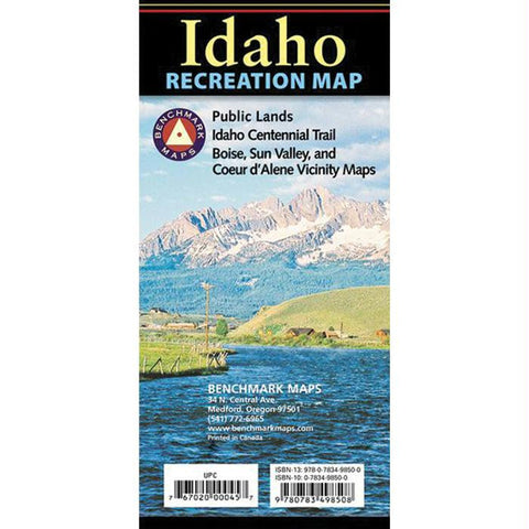 Idaho Recreation Map