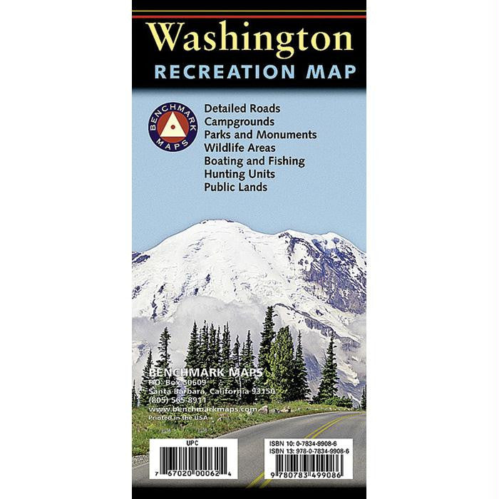 Washington Recreation Map