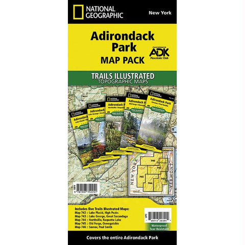 Adirondack Park Map Pack Bundl