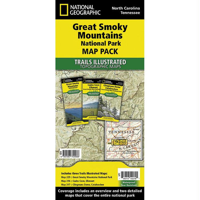 Great Smoky Mtns Np Map Pack