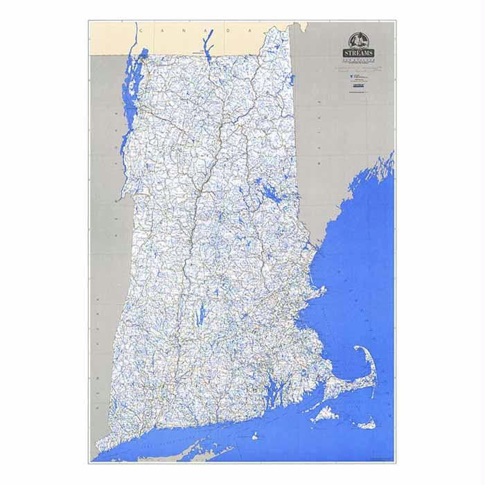 Stream Map Of New England Lam