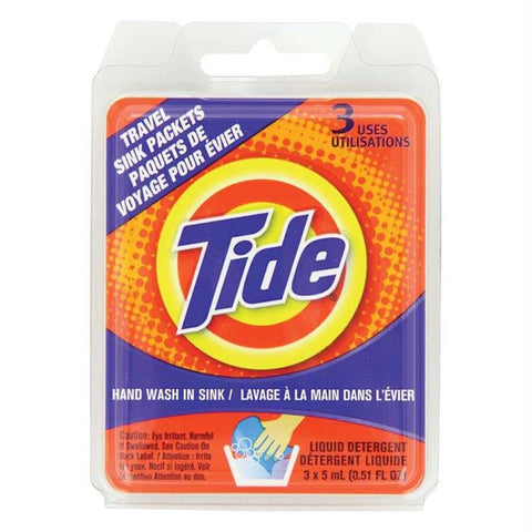 Tide Travel Sink Packets