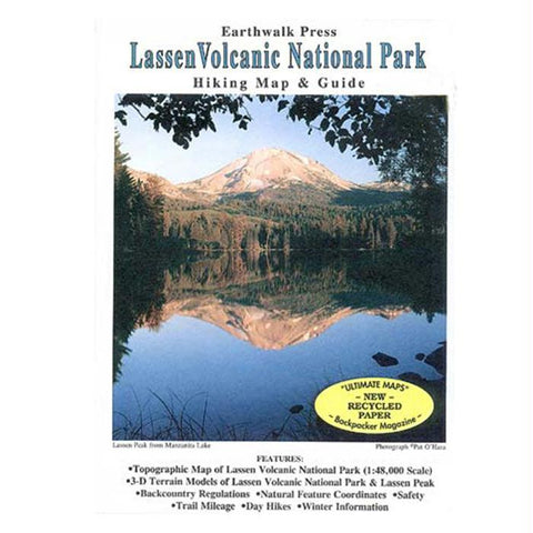 Lassen Volcanic Np Hk Map & Gd
