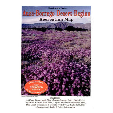 Anza-borrego Desert Rec Map