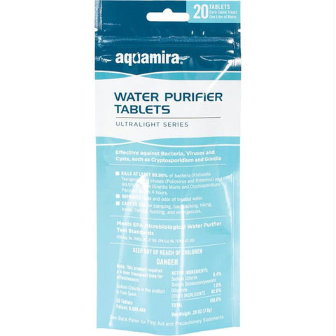 Aquamira H20 Purif Tablet 20pk