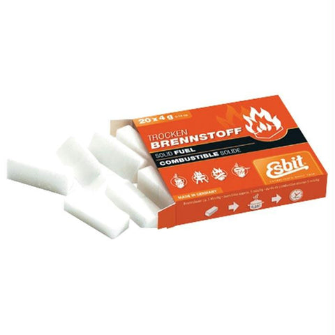 Esbit 4g Solid Fuel 20pk