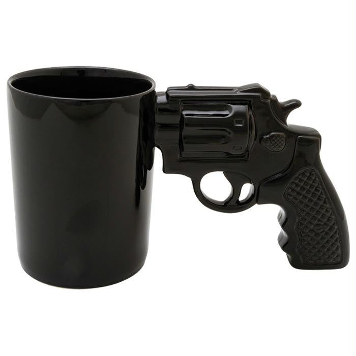 Revolver Mug Black 16.9 Oz