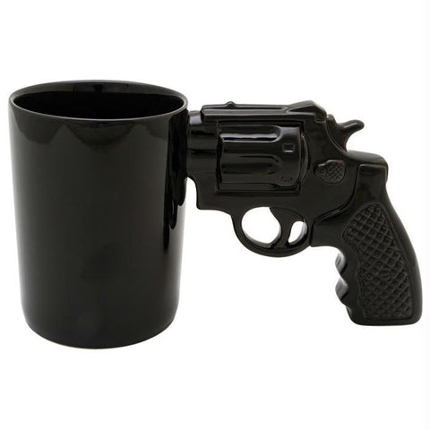 Revolver Mug Black 16.9 Oz