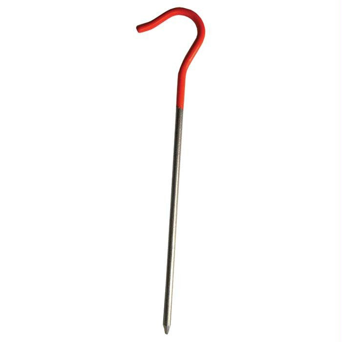 Orange Head Hook Stake 6 Pk