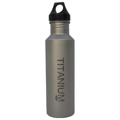 Titanium Water Bottle 650 Blk