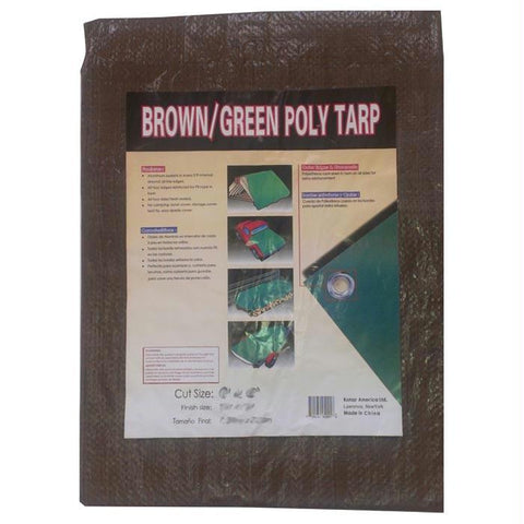 Reversible Brn-grn Tarp 8x10