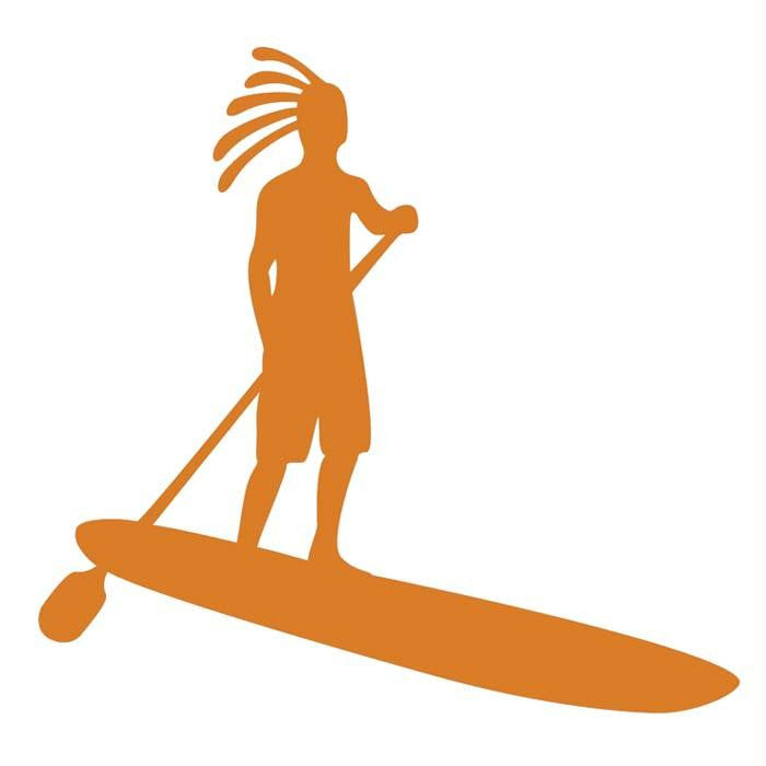 Sticker Paddle Board