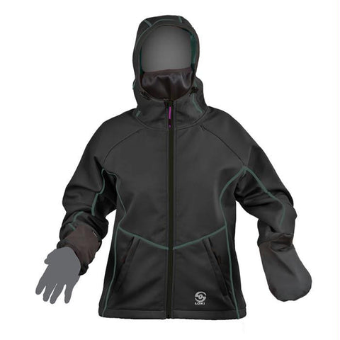 Mtn Jacket Wmns Extreme Blk Lg