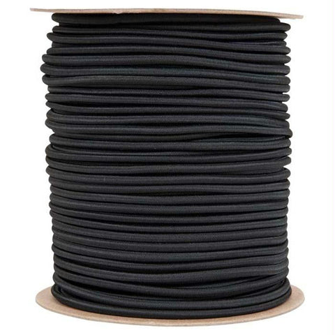 Shock Cord 1-4" X 500' Black