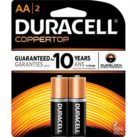 Duracell Cprt Aa 2pk