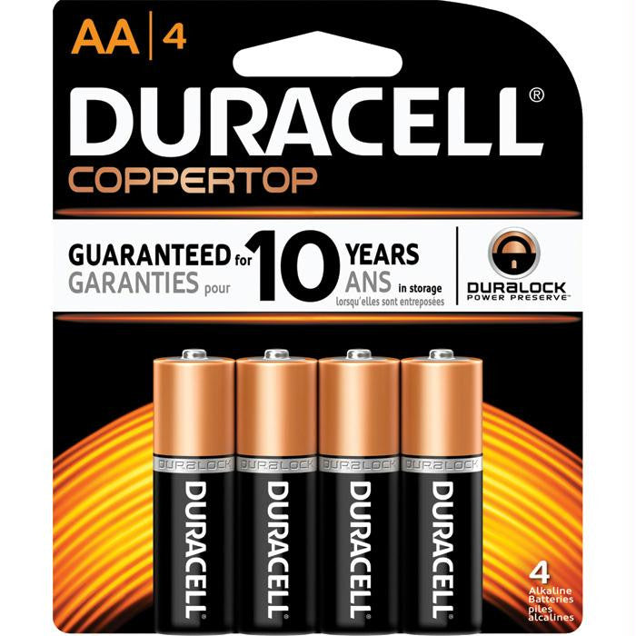 Duracell Cprt Aa 4pk