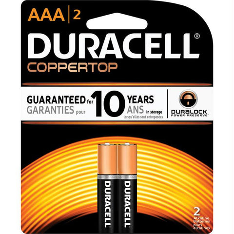 Duracell Cprt Aaa 2pk