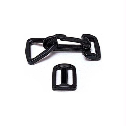 1" Snaphook Assem-slider 2pk