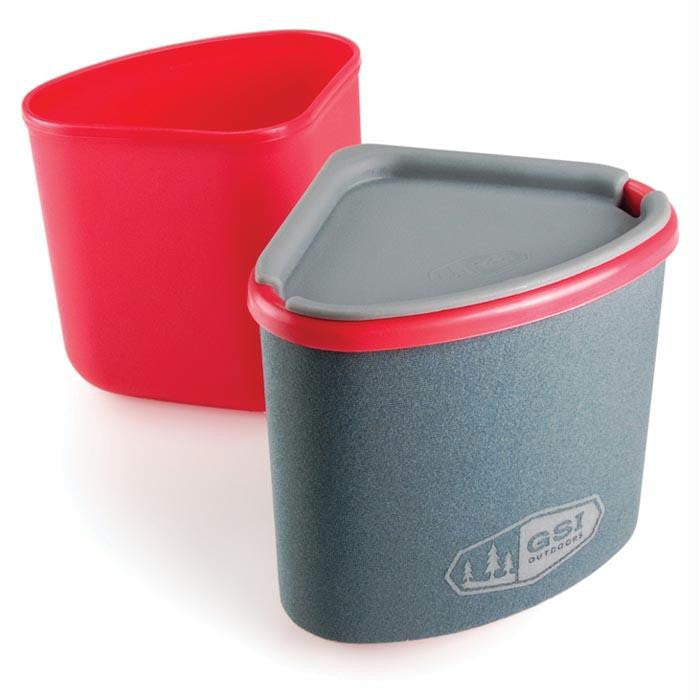 Gourmet Nesting Mug + Bowl Red