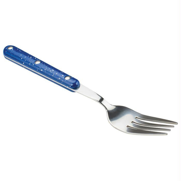 Enamel Fork Blue