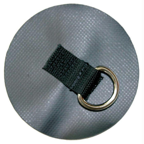 4 Inch D-ring Patch Black