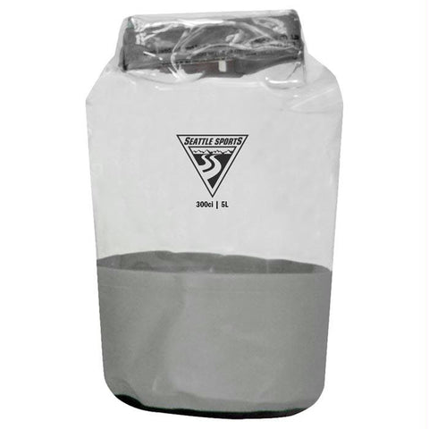 Glacier Clear Dry Bag Grey 5l