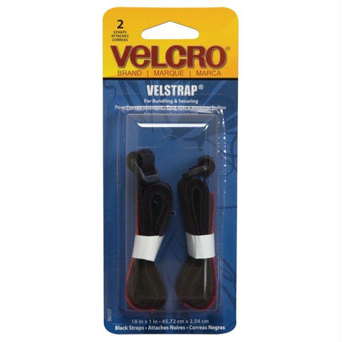 Velstrap 18'' X 1'' Blk 2pk