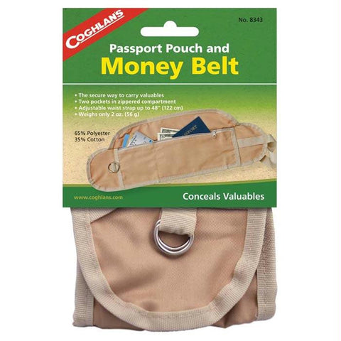 Money Belt And Passport Pouch