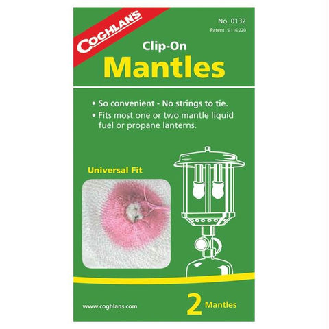 Clip On Mantles 2pk