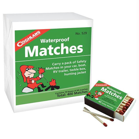 Waterproof Matches 10 Boxes