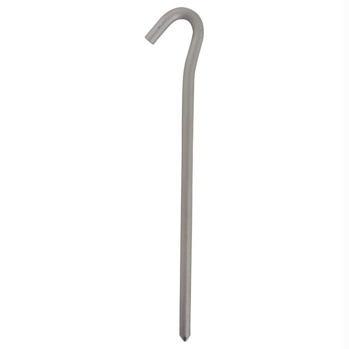 Alum Hooked Tent Peg 7" Bulk