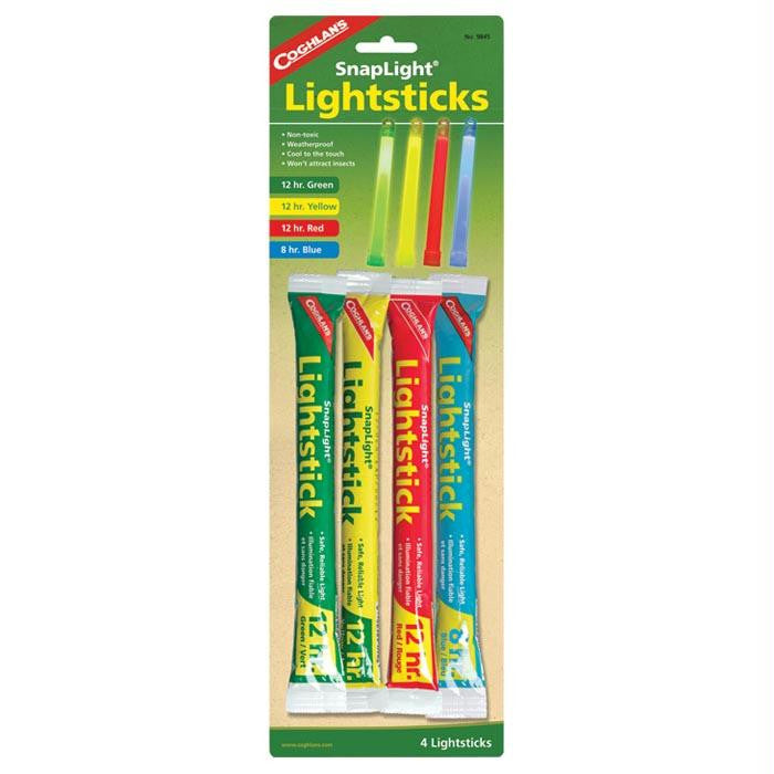 Snapstick Lightstick Asst 4 Pk