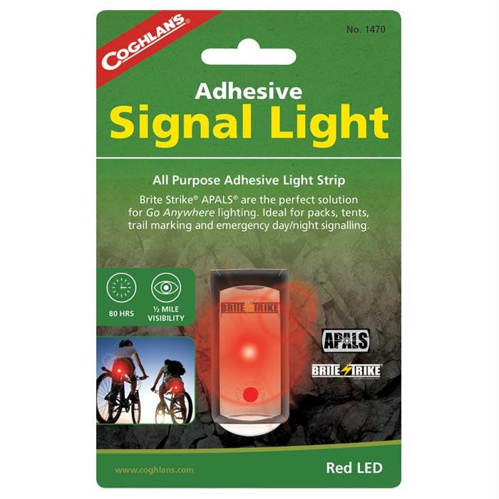 Adhesive Signal Light Red