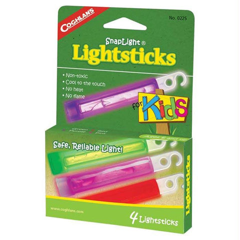 Snaplight Lightsticks Kid 4 Pk