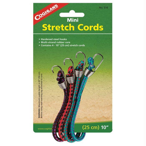 Mini Stretch Cords 4 Pk