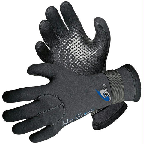 3mm Velcro Glove Blk Md