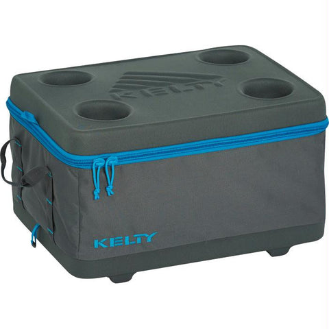 Folding Cooler 27l-smoke-blue