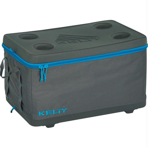 Folding Cooler 55l-smoke-blue
