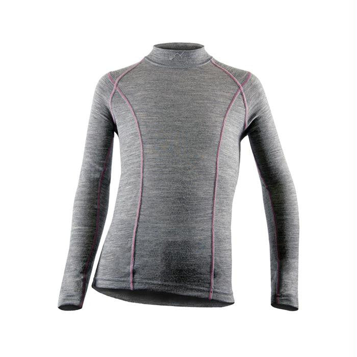 Merino Grls L-s Grey Lg