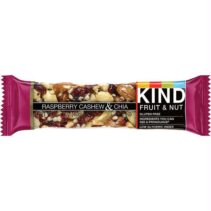 Kind Raspberry Cashew Chia Bar