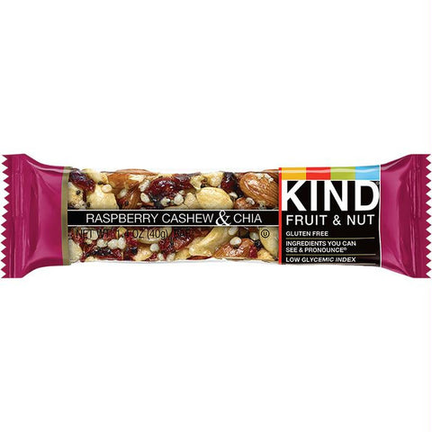 Kind Raspberry Cashew Chia Bar