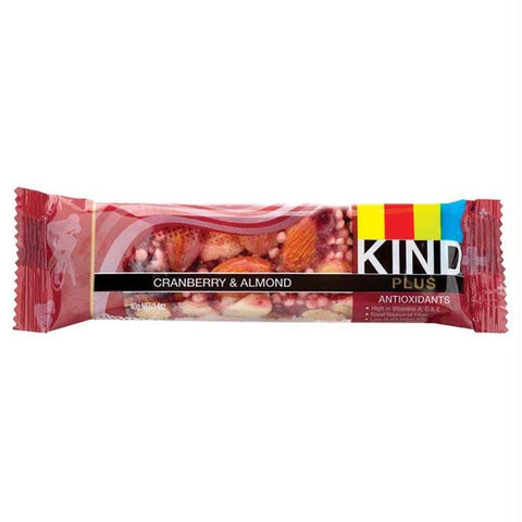 Kind+ Cranbry Almond Bar