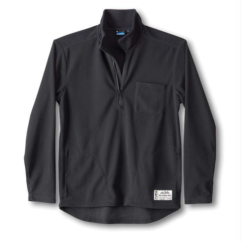 Ridgeway Fleece Top Men Blk Lg