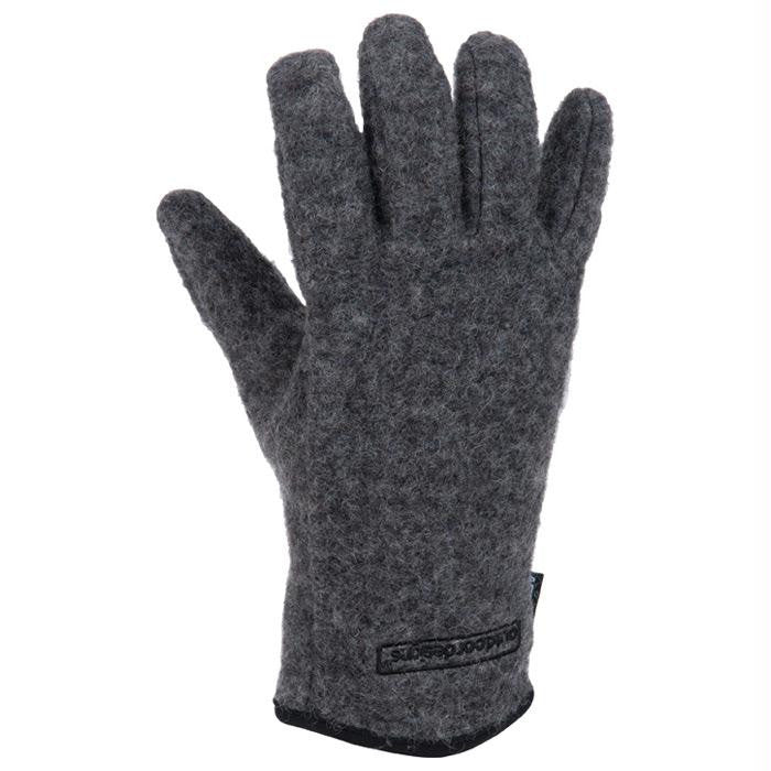 Tyrol Wool Glove Charcoal S
