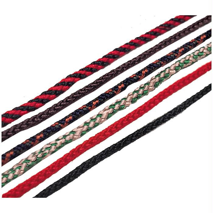 Cord Lace Rnd Brn-blk-lodn