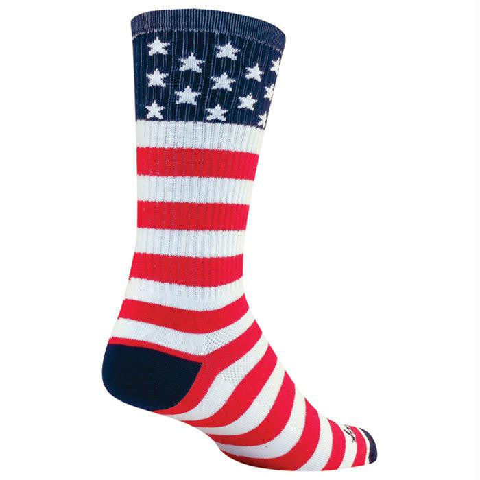 Usa Flag 6" Crew Sm-md