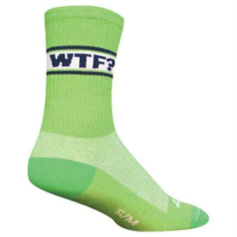 Wtf? 6" Crew Green S-m