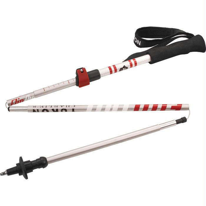 Flipout Trek Pole Alu Red-silv