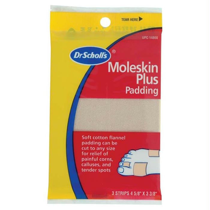 Moleskin 4 5-8 X 3 3-8" (3pk)